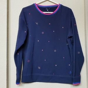 Joules Presley NavyBees Sweatshirt.  Size 8